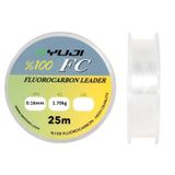 Ryuji Fc 0.16mm 25m %100 Fluorocarbon Misina