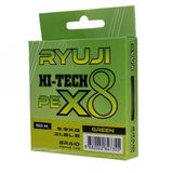 Ryuji Hi-Tech X8 Green Ip Misina 150Mt