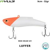Ryuji Luffer Vibrasyon Jig 9cm 32GR Red Head Uv