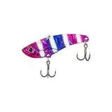 Ryuji Mirror Vib 15 gr 5.6 cm Vibrasyon Purple Zebra Glow Jig Yem