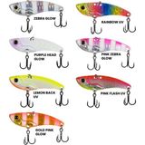 Ryuji Mirror Vib 22gr / 6.5cm Jig Yem Red Flash