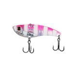 Ryuji Mirror Vib 6.5cm 22GR Vibrasyon Jig Yem Pink Zebra Glow