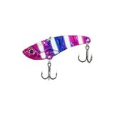 Ryuji Mirror Vib 9gr 4.7cm Vibrasyon Jig Yem Renk Purple Zebra Glow