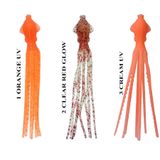 Ryuji Octopus 90 mm 5 Adet Standart-1 Turuncu UV Yem