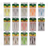 Ryuji Panic Shad 9cm 5.5gr Silikon Yem 3pcs - BLACK GOLD - Silver - Beyaz