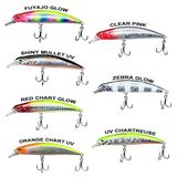 Ryuji Real Jerk Sinking 95 mm 16 gr Clear Pembe Maket Yem