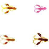 Ryuji Rock Craw 7.2cm Kerevit Lrf Silikon Suni Yem Renk: Green Chartreuse - Çok Renkli