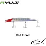 Ryuji Sea Minnow 145F 14.5cm 19GR Maket Balık - Red Head