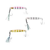 Ryuji Silent Jig Trio Zebra Mix 3 Adet Jig Yem