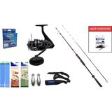 Ryuji Spectra Sp 1.85M 50-300GR&OKUMA Wave Power WP-8000A1 Tekne Seti - Tek Ebat - Siyah