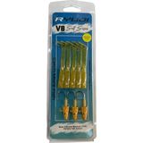 Ryuji V8 10CM 10GR Silikon Yem (3+5) Chartreuse Glow