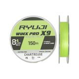 Ryuji Winx Pro X8+1 (X9) 150M Chartreuse Örgü - İp Misina 0.12Mm 8.6Kg