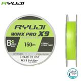 Ryuji Winx Pro X9 İp Misina 150Mt Pe 0.6 0.08Mm 4.9Kg A.yeşil
