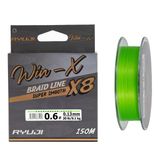 Ryuji Winx X8 İp Misina 150mt PE 0.6 0.13mm 9.1kg A.Yeşil