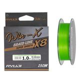 Ryuji Winx X8 İp Misina 150mt PE 1.0 0.16mm 11.4kg A.Yeşil