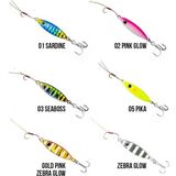 Ryuji Zuby 38MM 10GR Jig Yem - 07 Gold Zebra Glow