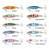 Ryuji Zuby 38Mm 10Gr Metal Jig Yem Gold Zebra Glow