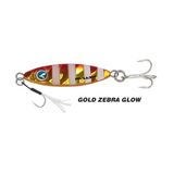 Ryuji Zuby 43 mm 15 gr Gold Zebra Glow Metal Jig Yem