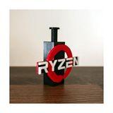 Ryzen Logolu Ayarlanabilir Ekran Kartı Tutucu - Gpu Sarkma Önleyici Destek Aparatı (60MM - 105MM) - Option-1