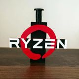 Ryzen Logolu Ayarlanabilir Ekran Kartı Tutucu - GPU Sarkma Önleyici Destek Aparatı (60mm - 105mm)