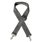 RZ RY ZAGA Çanta Askısı Desenli Pamuklu Kolon Tokası Ayarlanabilir Nikel Tokalı Çanta Sapı 4cm X 125cm
