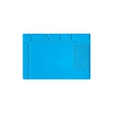 S-120B Silikon 34x23 cm Isıya Dayanıklı Lehimleme Cep Telefonu Tamir Pedi Onarım Matı