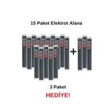 S ABS Siyah İnce Plastik Kaynak Elektrodu-15 Paket Alana 3 Paket Elektrot Hediye