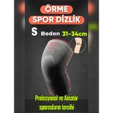 S beden 1 adet 3D Örme Sporcu Dizlik – Ağrı Azaltıcı, Diz Koruyucu Nefes Alabilir, Kompresyon Destekli, Kaymaz, voleybol,fitnes,basketbol,doğa sporları