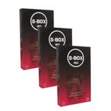 S-Box Red Kabartmalı Prezervatif 12'li x 3