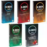 S-Box S BOX PREZERVATİF 5 Çeşit 12 li KARMA PAKET ( 60 Adet )