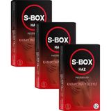 S-Box Sbox 3'lü Paket - Yüksek Haz Prezervatif - Gizli