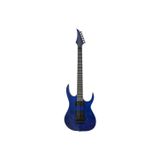 S By Solar SB4.6FRFBL Flame Blue Elektro Gitar, Poplar Gövde, Maple Boyun, Techwood Klavye, Humbucker