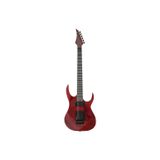 S BY SOLAR SB4.6FRFBR Kırmızı Elektro Gitar, Flame Maple Üst, Poplar Gövde, Maple Sap, Techwood Klavye, Humbucker Manyetikler, 6 Tel