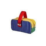 s-case by Serve Kilitli Çok Amaçlı Çanta - Çizgili Model (Kalem kutu / Makyaj çantası)