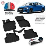 S-Dizayn Audi A3 4D Havuzlu Paspas 2020-2024 A+ Kalite - Siyah
