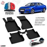 S-Dizayn Audi A4 4D Havuzlu Paspas 2016-2019 A+ Kalite - Siyah