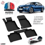 S-Dizayn Bmw 3 Serisi F30 4D Havuzlu Paspas 2011-2017 A+Kalite - Siyah