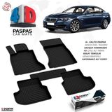 S-Dizayn Bmw 5 Serisi F10 Makyajlı 4D Havuzlu Paspas 2013-2016 A+ Kalite - Siyah