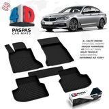 S-Dizayn Bmw 5 Serisi G30 4D Havuzlu Paspas 2017-2023 A+ Kalite - Siyah