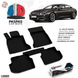 S-Dizayn Bmw 6 Serisi F06 4d Havuzlu Paspas 2011-2018 A+Kalite - Siyah