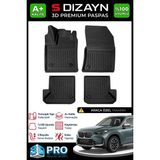 S-Dizayn Bmw X1 U11 Phev 3D Pro Havuzlu Paspas 2022 Üzeri A+ Kalite - Siyah
