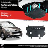 S-Dizayn Citroen Berlingo Çelik Karter Muhafaza Koruma 2008-2018 A+ Kalite