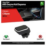 S-Dizayn Citroen C-Elysee Kol Dayama Kolçak Geçmeli ABS Gri 2012 Üzeri