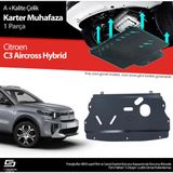 S-Dizayn Citroen C3 Aircross Hybrid 1.2 Çelik Karter Muhafaza Koruma 2024 Üzeri A+ Kalite