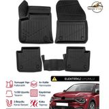 S-Dizayn Citroen C4 Elektrikli 3D Plus Havuzlu Paspas 2022+ - Siyah