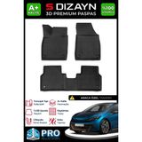 S-Dizayn Cupra Born 3D Pro Havuzlu Paspas 2021 Üzeri A+ Kalite - Siyah