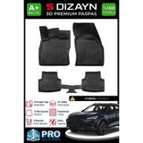 S-Dizayn Cupra Formentor 3D Pro Havuzlu Paspas 2021 Üzeri A+ Kalite 3DS-SDZ147 - Siyah