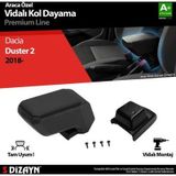 S-Dizayn Dacia Duster 2 Kol Dayama Kolçak Abs Vidalı Siyah 2018 Üzeri A+Kalite