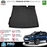 S-Dizayn Dacia Duster 4X2 3D Pro Bagaj Havuzu 2018-2022 A+ Kalite