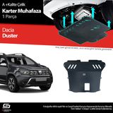 S-dizayn Dacia Duster Çelik Karter Muhafaza 2018-2023 A+ Kalite